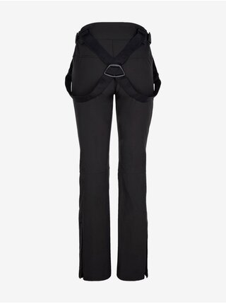 Čierne dámske softshellové lyžiarske nohavice Kilpi DIONE
