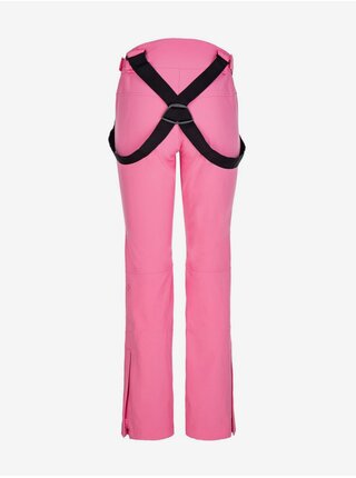 Růžové dámské softshellové lyžařské kalhoty Kilpi DIONE