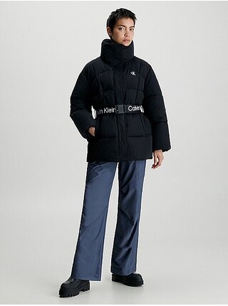 Černá dámská prošívaná bunda Calvin Klein Jeans