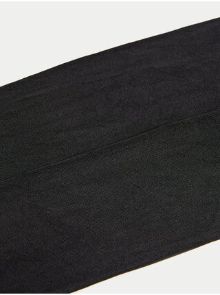 Sada dvoch dievčenských pančuchových nohavíc v čiernej farbe Marks & Spencer 60 DEN