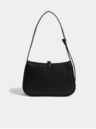 Černá dámská kabelka přes rameno Marks & Spencer 