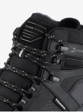 Čierne pánske outdoorové topánky s membránou PTX ALPINE PRO Kneiffe