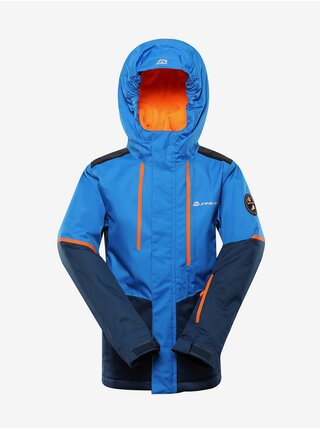 Modrá dětská lyžařská bunda s membránou PTX ALPINE PRO Zaribo