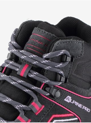 Tmavě šedé dámské outdoorové boty s membránou PTX ALPINE PRO Wuteve