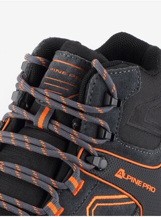 Tmavě šedé pánské outdoorové boty s membránou PTX ALPINE PRO Wuteve