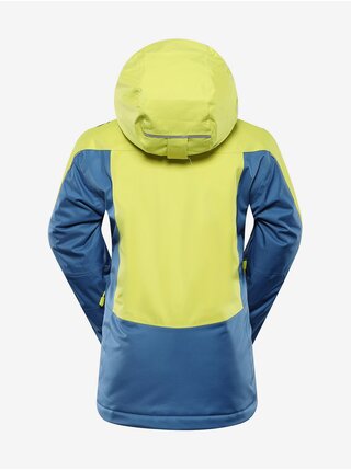 Modro-zelená dětská lyžařská bunda s membránou PTX ALPINE PRO Reamo