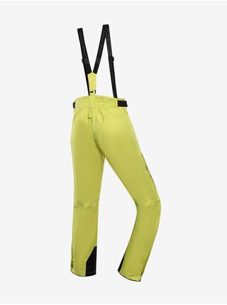 Svetlozelené pánske lyžiarske nohavice s membránou PTX ALPINE PRE Osag