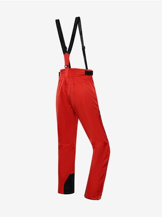 Červené pánske lyžiarske nohavice s membránou PTX ALPINE PRE Osag