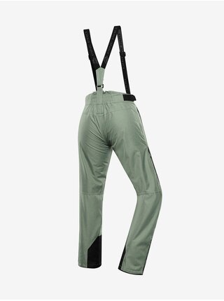 Zelené dámské lyžařské kalhoty s membránou PTX ALPINE PRO Osaga