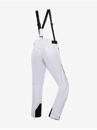 Bílé dámské lyžařské kalhoty s membránou PTX ALPINE PRO Osaga