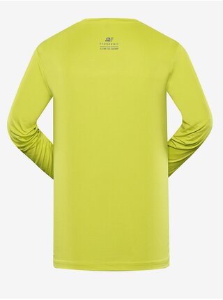 Žlté pánske funkčné tričko ALPINE PRO Lous