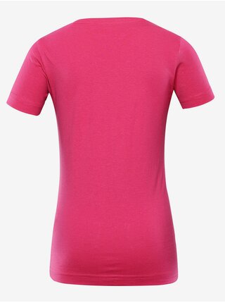 Tmavě růžové holčičí tričko ALPINE PRO Dallo
