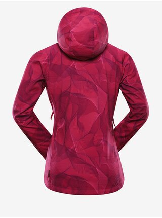 Tmavě růžová dámská softshellová bunda ALPINE PRO Hoora