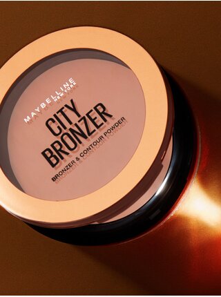 Bronzový pudr Maybelline New York City Bronzer & Contour Powder 200 Medium Cool (8 g)