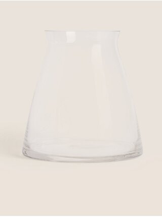 Transparentní skleněná váza Marks & Spencer