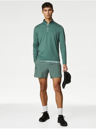 Zelené pánské sportovní tričko Marks & Spencer   