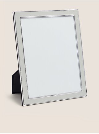 Sivý fotorámik s ozdobnými kamienkami Marks & Spencer Mia (20 x 25 cm)