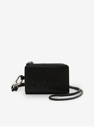 Čierna dámska peňaženka na krk Desigual Emma 2.0 Mini
