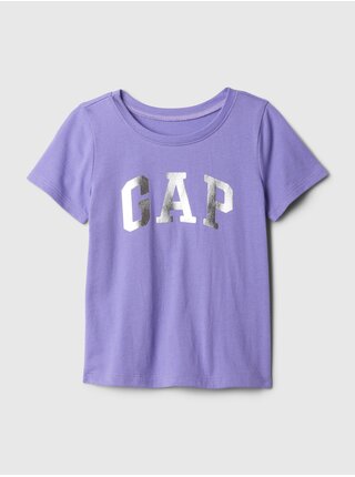 Fialové dievčenské tričko GAP
