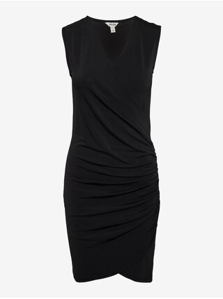 Čierne dámske púzdrové šaty AWARE by VERO MODA Kalea
