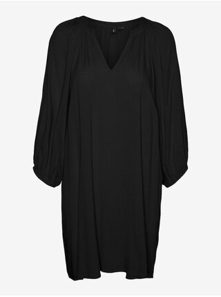 Černé dámské šaty Vero Moda Lova