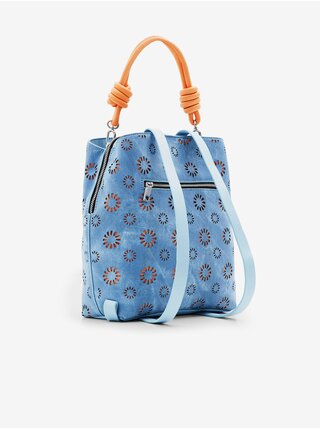 Modrý dámsky vzorovaný batoh/kabelka Desigual Amorina Sumy Mini