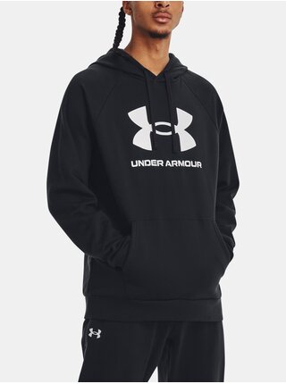 Mikiny s kapucou pre mužov Under Armour - čierna