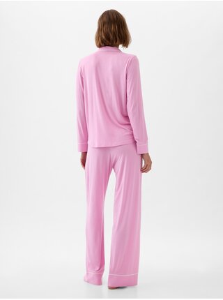 Ružové dámske pyžamové nohavice GAP