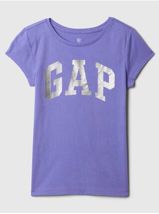 Fialové dievčenské tričko GAP
