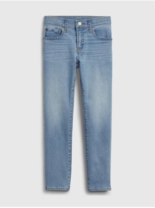 Modré chlapčenské skinny fit džínsy GAP