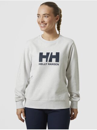Svetlosivá dámska mikina HELLY HANSEN HH Logo Crew Sweat 2.0