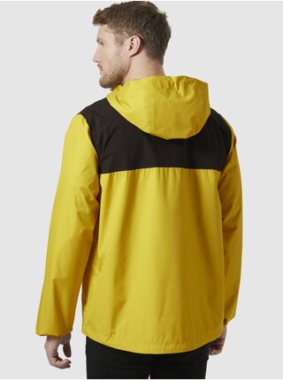 Čierno-žltá pánska športová bunda HELLY HANSEN Vancouver Rain Jacket
