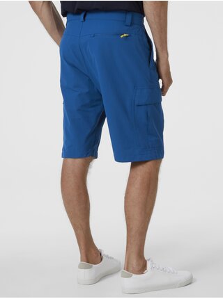 Modré pánske outdoorové kraťasy HELLY HANSEN HH Quick-Dry Cargo Shorts