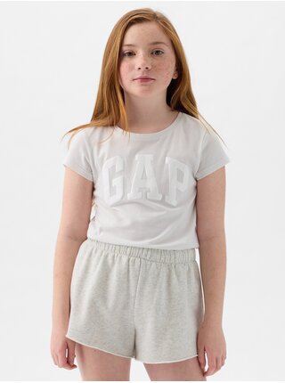 Béžové dievčenské tričko GAP