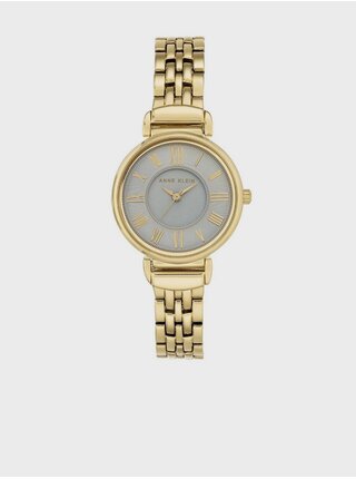 Dámské hodinky ve zlaté barvě Anne Klein 