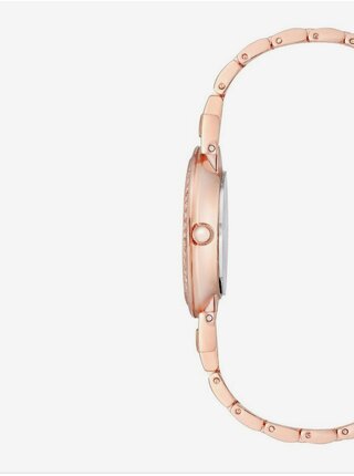 Dámské hodinky v růžovozlaté barvě Anne Klein 