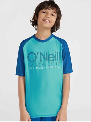 Tyrkysové klučičí koupací tričko O'Neill Essentials Cali