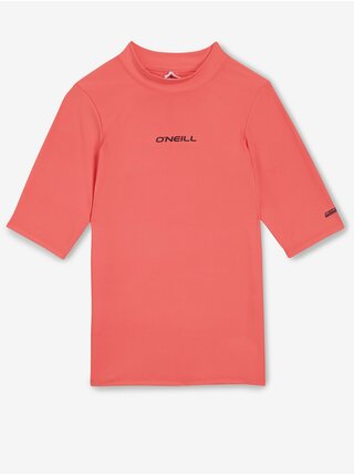 Oranžové dievčenské plavecké tričko O'Neill Essentials