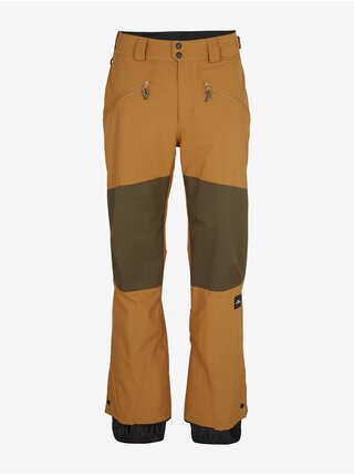 Hořčicové pánské lyžařské/snowboardové kalhoty O'Neill Jacksaw