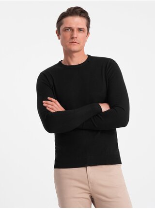 Čierny pánsky sveter Ombre Clothing