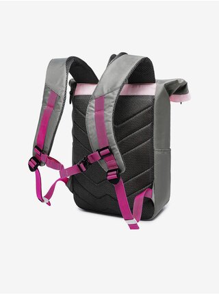 Šedo-růžový dámský sportovní batoh VUCH Sirius 