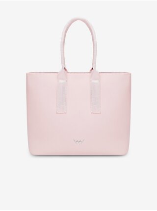 Světle růžová dámská kabelka s kosmetickou taštičkou VUCH Gabi Casual Pink  