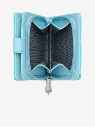 Tyrkysová dámska bodkovaná peňaženka VUCH Letty Turquoise