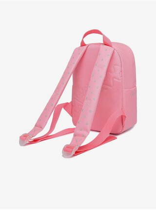 Růžový dámský puntíkovaný batoh VUCH Barry Pink