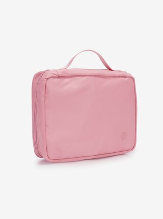 Růžová kosmetická taška Heys Basic Toiletry Bag Tan