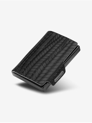 Čierna kožená peňaženka Mondraghi Evolution