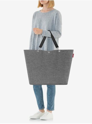 Šedá dámska veľká melírovaná shopper taška Reisenthel Shopper XL