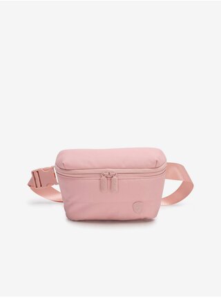 Růžová dámská ledvinka Heys Puffer Mini Waist Bag Rose