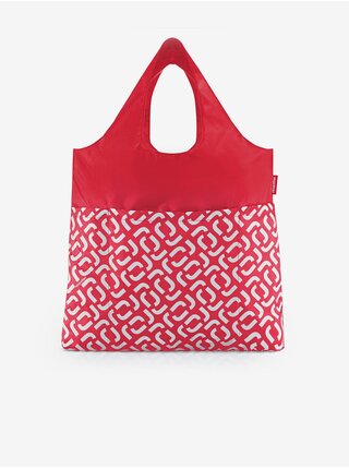 Červená vzorovaná nákupní taška  Reisenthel Mini Maxi Shopper Plus 