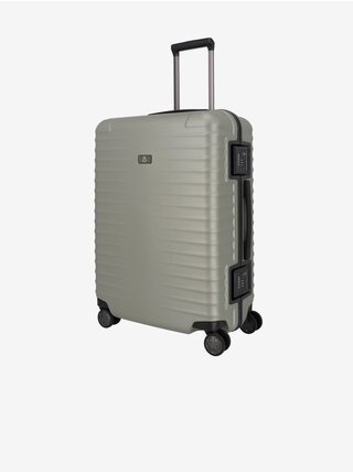 Béžový cestovní kufr Titan Litron Frame M 